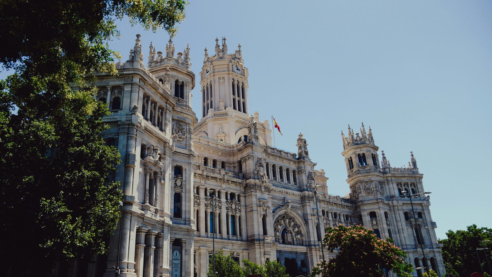 Fachada del Ayuntamiento de Madrid, sede de tramitación de licencias urbanísticas