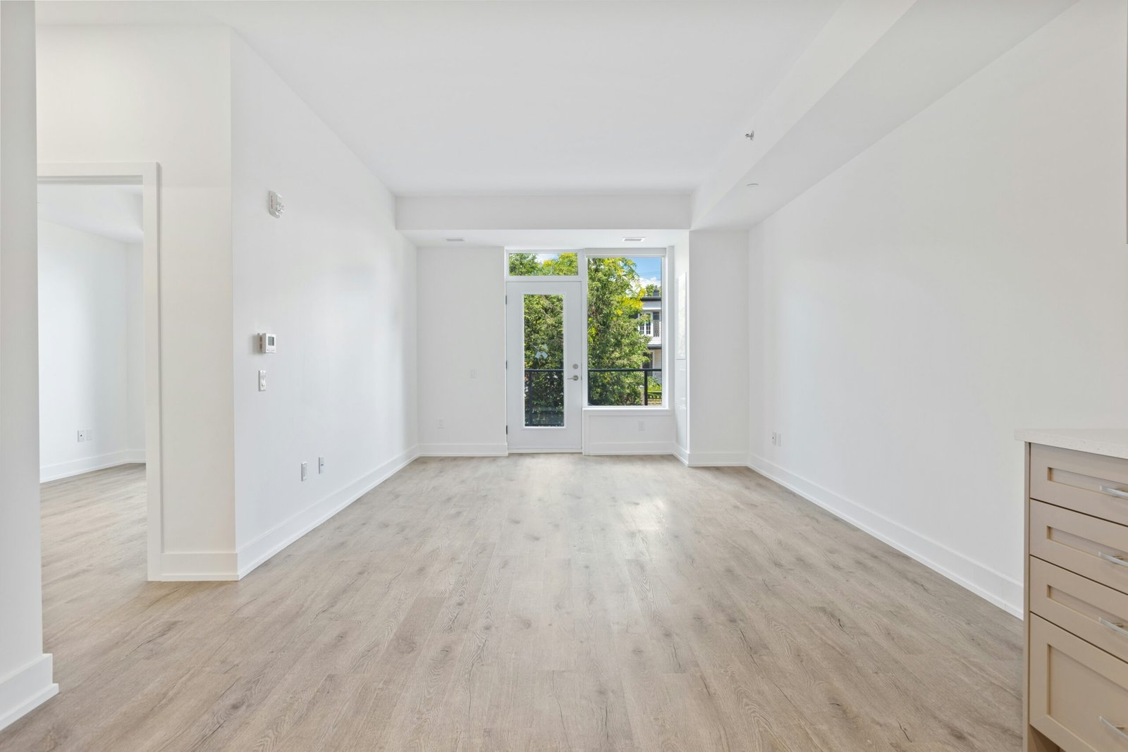 Obra de reforma interior en un piso de Barcelona